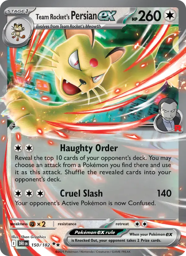 Team Rocket's Persian ex